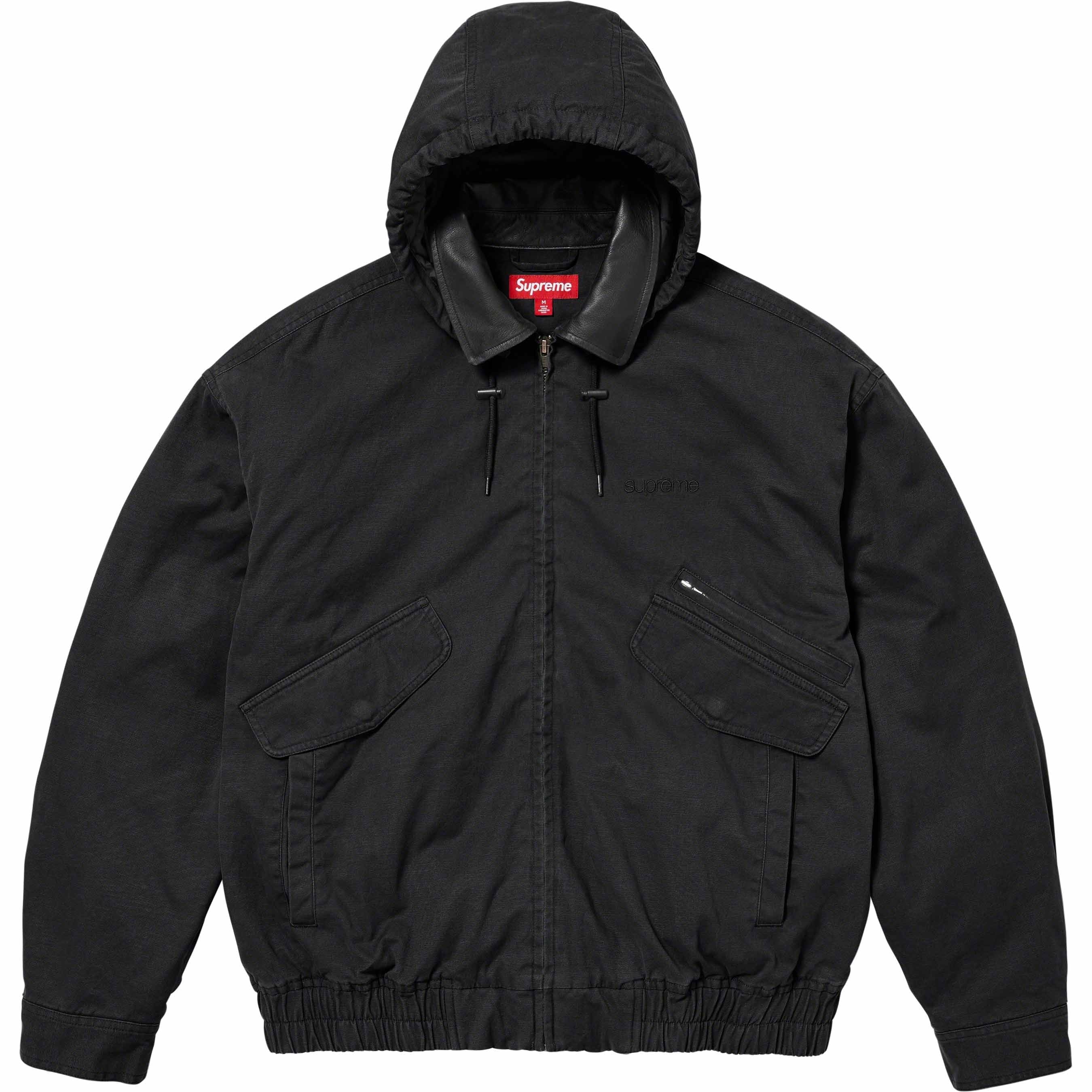 Leather Collar Utility Jacket view 16